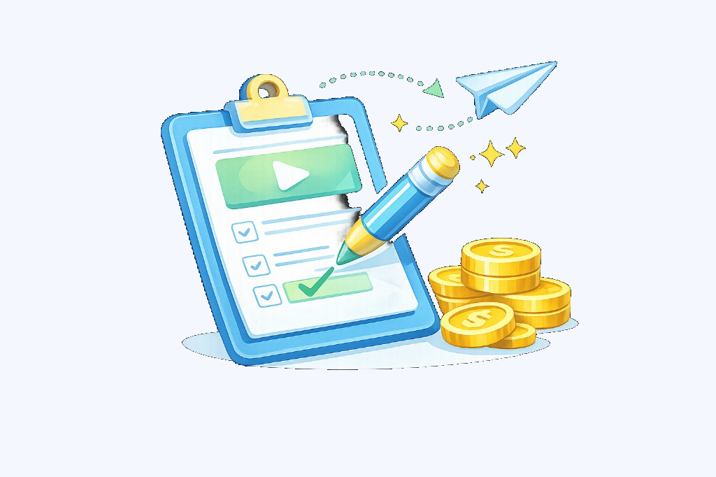 Checklist completata e invio verso la landing