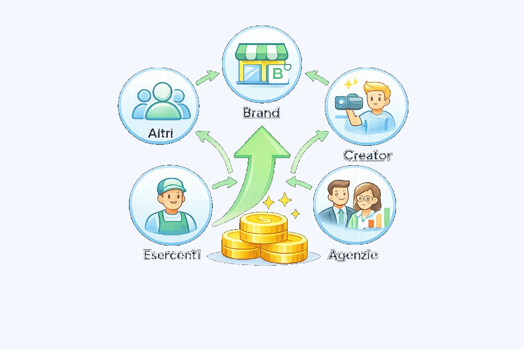 Rete di attori collegati al referral