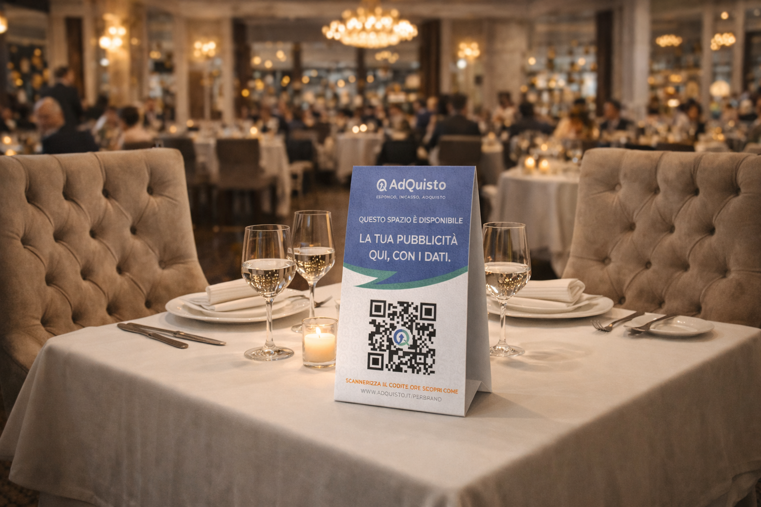 Aree di attesa per pubblicità in-store